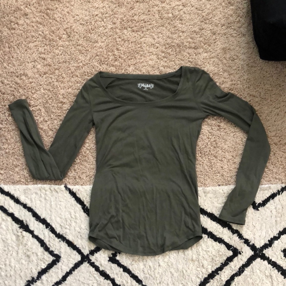 ribbed long sleeve